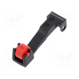 10 pcs : 7140299 - Lever with roller, DC series, Colour: black, DC