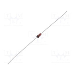 50 pcs : BZX55B27 A0G - Diode: Zener, 0.5W, 27V, 5mA, DO35, single diode, Ir: 100nA