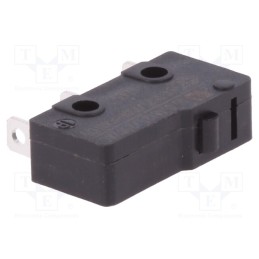 10 pcs : LCA01150P00SC - Microswitch SNAP ACTION, 0.1A/250VAC, without lever, SPDT, Pos: 2