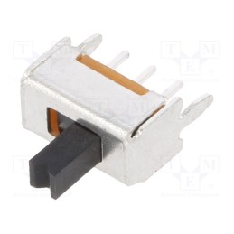 10 pcs : MFP 113 D - Switch: slide, Pos: 2, SPDT, 0.1A/12VDC, ON-ON, PCB,THT, -10÷60°C