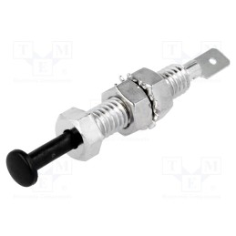 10 pcs : - Microswitch SNAP ACTION, SPST-NC, ON-(OFF), Pos: 2