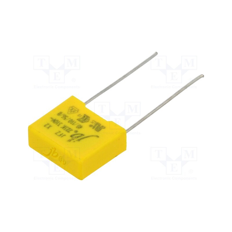 50 pcs : JFZ-22N/310-P10 - Capacitor: polypropylene, 22nF, 13x11x5mm, THT, ±10%, 10mm, 310VAC