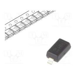 50 pcs : DDZ9689-7 - Diode: Zener, 0.5W, 5.1V, SMD, , SOD123, single diode