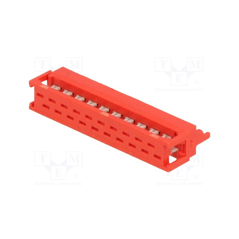 10 pcs : 9-215083-0 - Micro-MaTch, plug, male, PIN: 20, IDC, for ribbon cable, 1.27mm