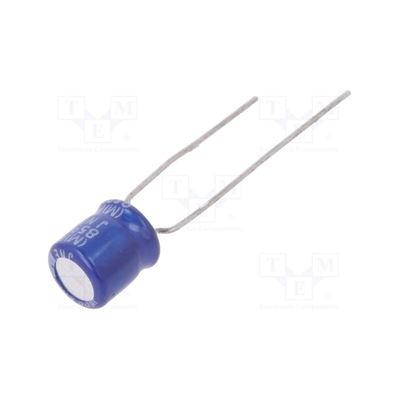 50 pcs : SS1H336M6L007PA580 - Capacitor: electrolytic, THT, 33uF, 50VDC, Ø6.3x7mm, Pitch: 5mm