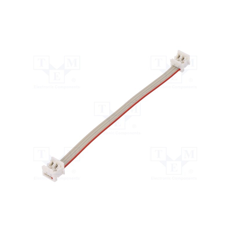 10 pcs : 923150410 - Ribbon cable with connectors, PIN: 4, 1.27mm, PicoFlex, 1.2A, 250V