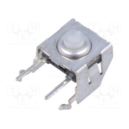 20 pcs : KSA0V211 LFTR - Microswitch TACT, SPST-NO, Pos: 2, 0.05A/32VDC, THT, none, 1.3N