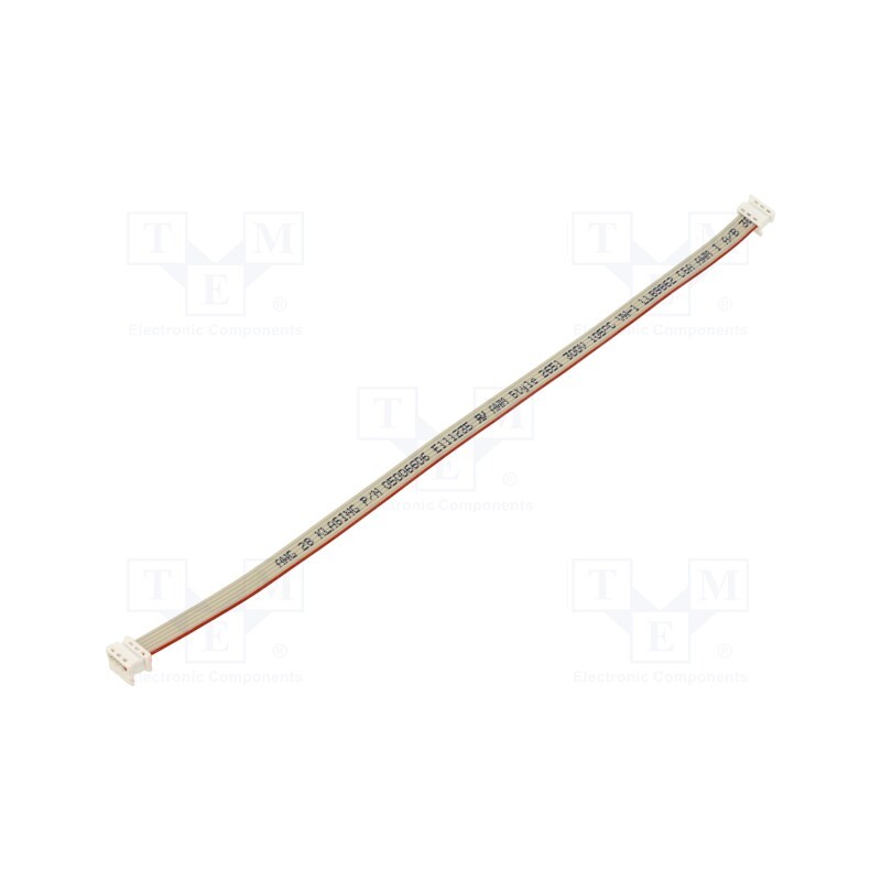 10 pcs : 923150625 - Ribbon cable with connectors, PIN: 6, 1.27mm, PicoFlex, 1.2A, 250V