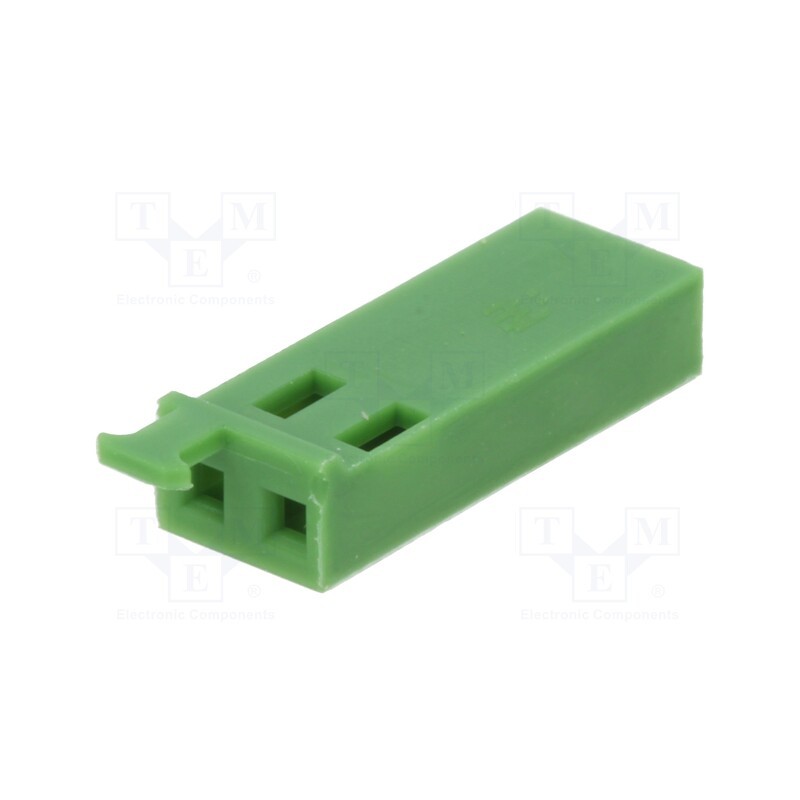 50 pcs : 925369-2 - Plug, pin strips, AMPMODU MOD IV, female, PIN: 2, w/o contacts