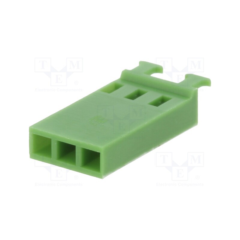 10 pcs : 925369-3 - Plug, pin strips, AMPMODU MOD IV, female, PIN: 3, w/o contacts