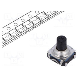 20 pcs : KSC641J LFS - Microswitch TACT, SPST-NO, Pos: 2, 0.05A/32VDC, SMT, none, 3.4N