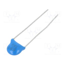 50 pcs : CCH-680P/1000V - Capacitor: ceramic, 680pF, 1kV, Y5P, ±10%, THT, 5mm