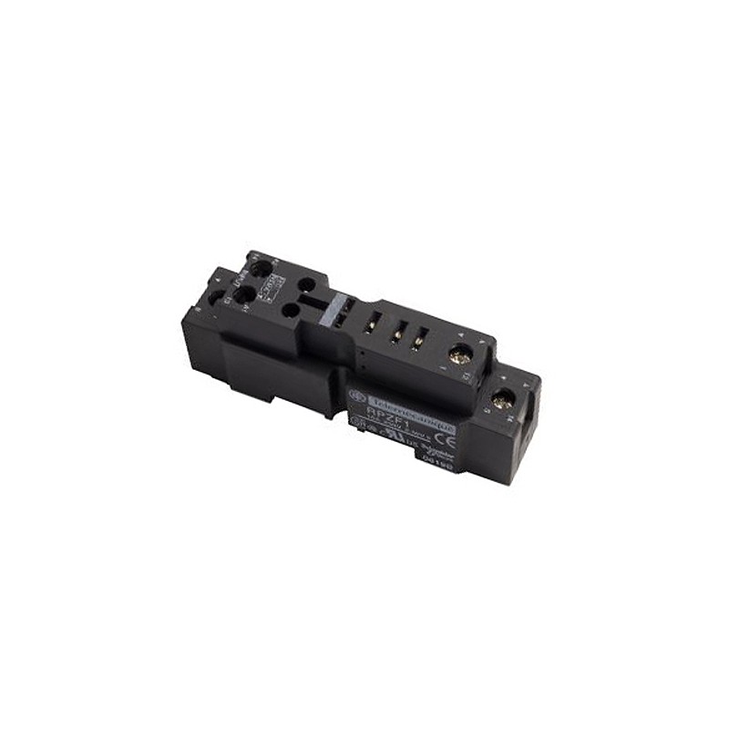 1 pcs - Schneider Electric Harmony Relay RP 5 Pin 250V DIN Rail Relay Socket, for use with Plug-In Relay RPM (1CO) Series