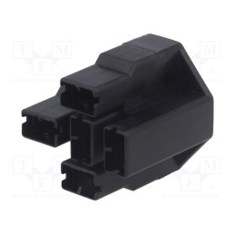 10 pcs : 926526-1 - Terminals cover, female, snap fastener, ways: 5, black