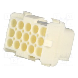 10 pcs : 926647-3 - Plug/socket, wire-wire, male/female, Universal MATE-N-LOK, 600V