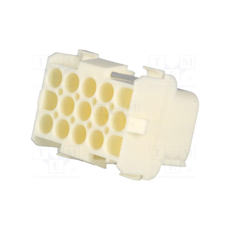 10 pcs : 926647-3 - Plug/socket, wire-wire, male/female, Universal MATE-N-LOK, 600V