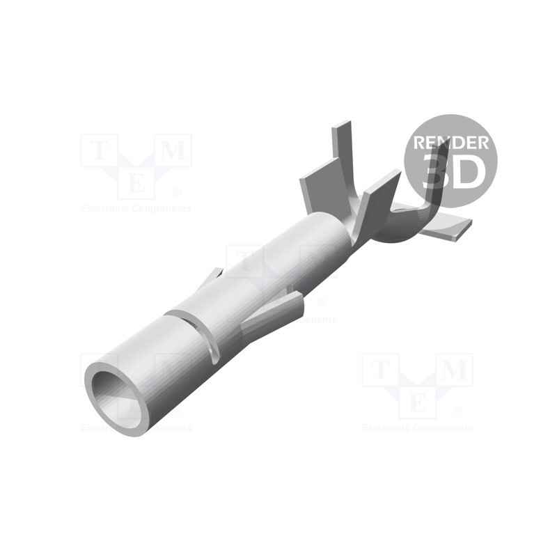 50 pcs : 926869-3 - Contact, female, phosphor bronze, tinned, 1.5÷2.5mm2, 16AWG÷13AWG