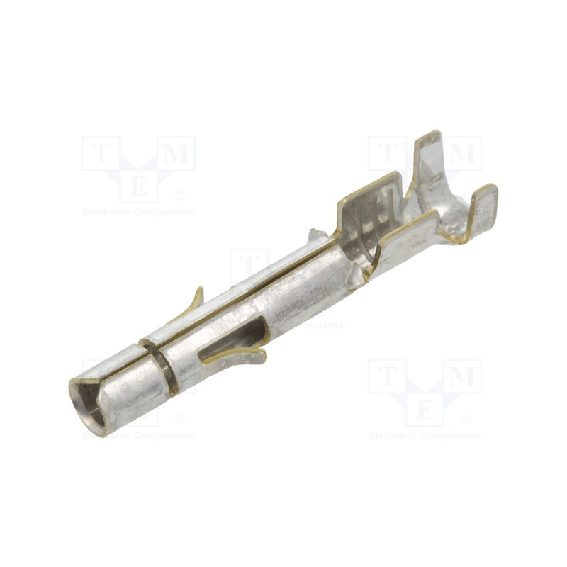 50 pcs : 926882-1 - Contact, female, brass, tinned, 0.5÷2mm2, 20AWG÷14AWG, tape, 6.35mm