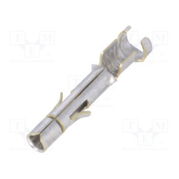 20 pcs : 926893-1 - Contact, female, brass, tinned, 0.5÷2mm2, 20AWG÷14AWG, bulk, 6.35mm