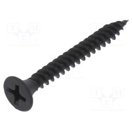 500 pcs : 1396757 - Screw, for wood, 3.9x35, Head: countersunk, Phillips, PH2, BN 976