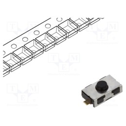 20 pcs : KSR252GLFS - Microswitch TACT, SPST-NO, Pos: 2, 0.05A/32VDC, SMT, 4.5N, 2.5mm