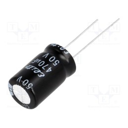 20 pcs : PF1H471MNN1220 - Capacitor: electrolytic, THT, 470uF, 50VDC, Ø12.5x20mm, Pitch: 5mm