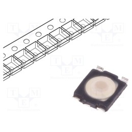 50 pcs : KMT071 NGJ LHS - Microswitch TACT, SPST-NO, Pos: 2, 0.05A/32VDC, SMT, none, 2.3N