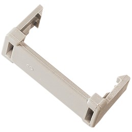 20 pcs - Harting, D-Sub Series Strain Relief Clamp For Use With D-sub IDC 15-Pole