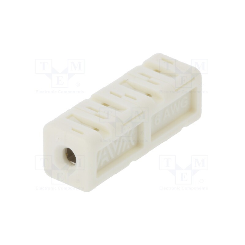 10 pcs : 9286001316906 - Quick splice, 9286, spring clamp, 18AWG÷16AWG, 600V, 11A, ways: 1