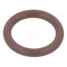50 pcs : 01-0015.00X3 ORING 80FPM BROWN - O-ring gasket, FPM, Thk: 3mm, Øint: 15mm, brown, -20÷200°C