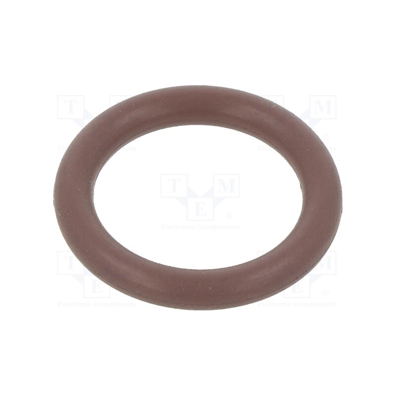 50 pcs : 01-0015.00X3 ORING 80FPM BROWN - O-ring gasket, FPM, Thk: 3mm, Øint: 15mm, brown, -20÷200°C