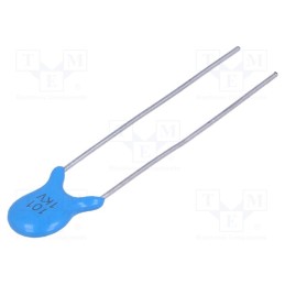 50 pcs : CCH-100P/1000V - Capacitor: ceramic, 100pF, 1kV, SL, ±10%, THT, 5mm