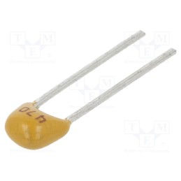 50 pcs : CT40805N470J500F1R - Capacitor: ceramic, 47pF, 50V, C0G (NP0), ±5%, THT, 2.54mm