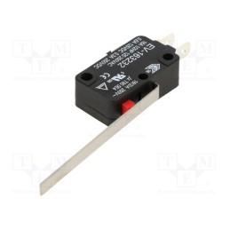 10 pcs : EV163232 - Microswitch SNAP ACTION, 16A/250VAC, 0.6A/125VDC, with lever