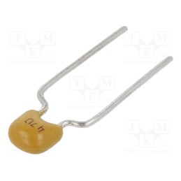 50 pcs : CT40805N470J500F3R - Capacitor: ceramic, 47pF, 50V, C0G (NP0), ±5%, THT, 5mm