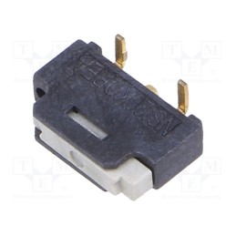 10 pcs : NSI-20S - Switch: slide, Pos: 2, 0.3A/24VDC, SMT, Leads: for PCB,curved