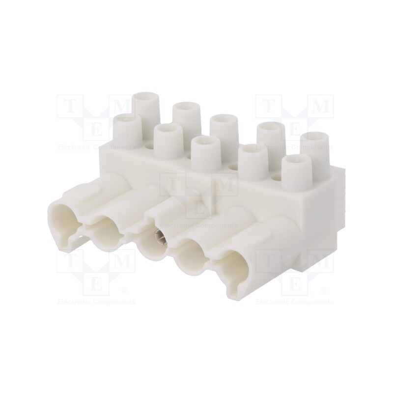 10 pcs : 93.031.3550.0 ST18/5B WS - Connector: pluggable terminal block, screw terminal, female