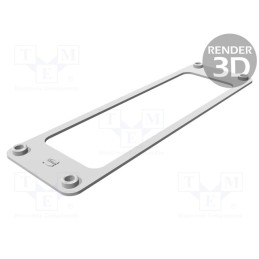 10 pcs : 9300009804 - Gasket, Han, size 24B, Application: Han® connectors