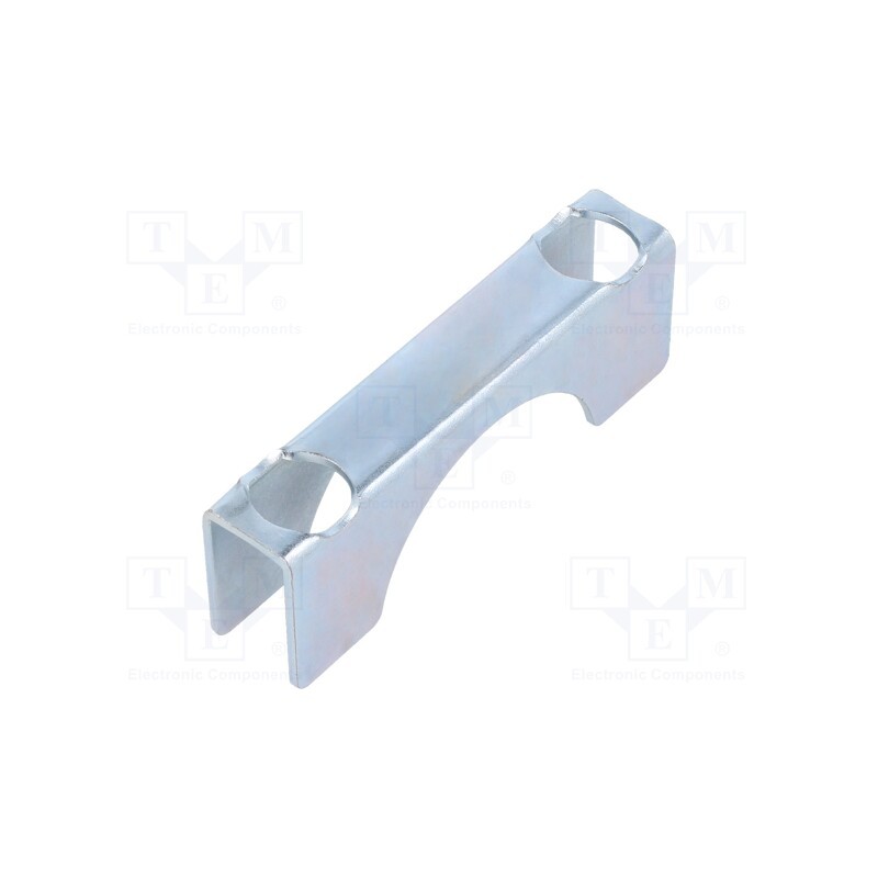 10 pcs : ŁC10.43 (1 1/4') - Mounting coupler, steel, zinc, u-bolt, D-CB10..43..81