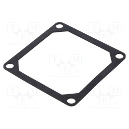 10 pcs : 9300009903 - Han 10B gasket for terminal housing