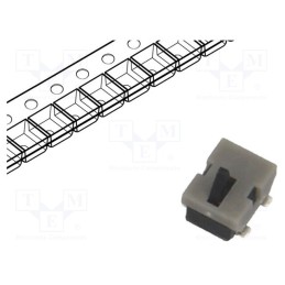 10 pcs : HDT0001 - Switch: detecting, Pos: 2, SPST-NO, 0.001A/5VDC, SMT, 100MΩ, reel