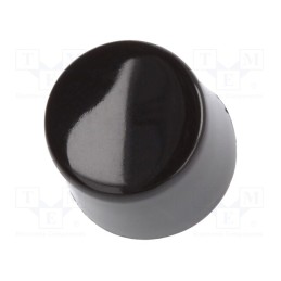 10 pcs : AT413A - Cap, MB series, Ø8x6.3mm, black, MB