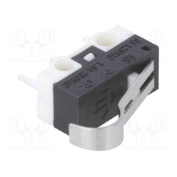 10 pcs : SS0750303F050P1A - Microswitch SNAP ACTION, 1.5A/250VAC, SPDT, Rcont max: 100mΩ