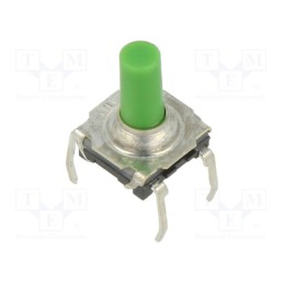 10 pcs : KSL0M311 LFTR - Microswitch TACT, SPST-NO, Pos: 2, 0.05A/32VDC, THT, 1.3N, 9.9mm