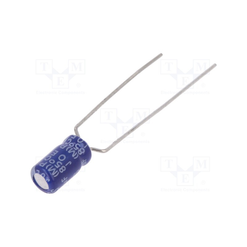 50 pcs : SS1C226M04007PA18P - Capacitor: electrolytic, THT, 22uF, 16VDC, Ø4x7mm, Pitch: 5mm, ±20%