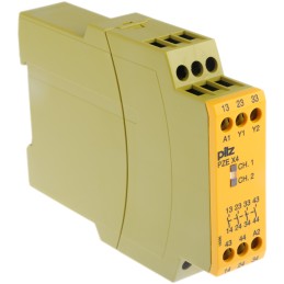 1 pcs - Pilz Single-Channel Expansion Module Safety Relay, 24V dc, 4 Safety Contacts