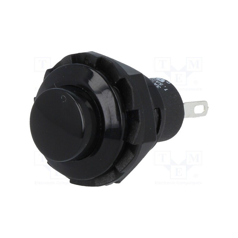 10 pcs : R13-502A-05-BB - Switch: push-button, Pos: 2, SPST-NO, 1.5A/250VAC, OFF-(ON)