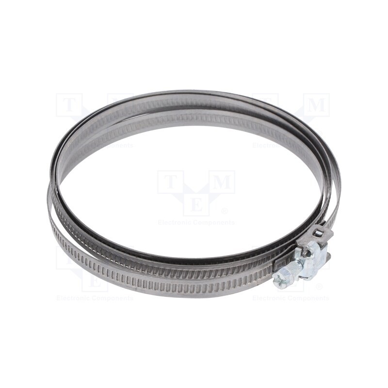 10 pcs : EF2450 - Worm gear clamp, W: 9mm, Clamping: 25÷450mm, EF, W2, DIN 3017