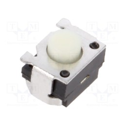 10 pcs : 1977067-1 - Microswitch TACT, SPST-NO, Pos: 2, 0.05A/12VDC, SMT, none, 1.6N