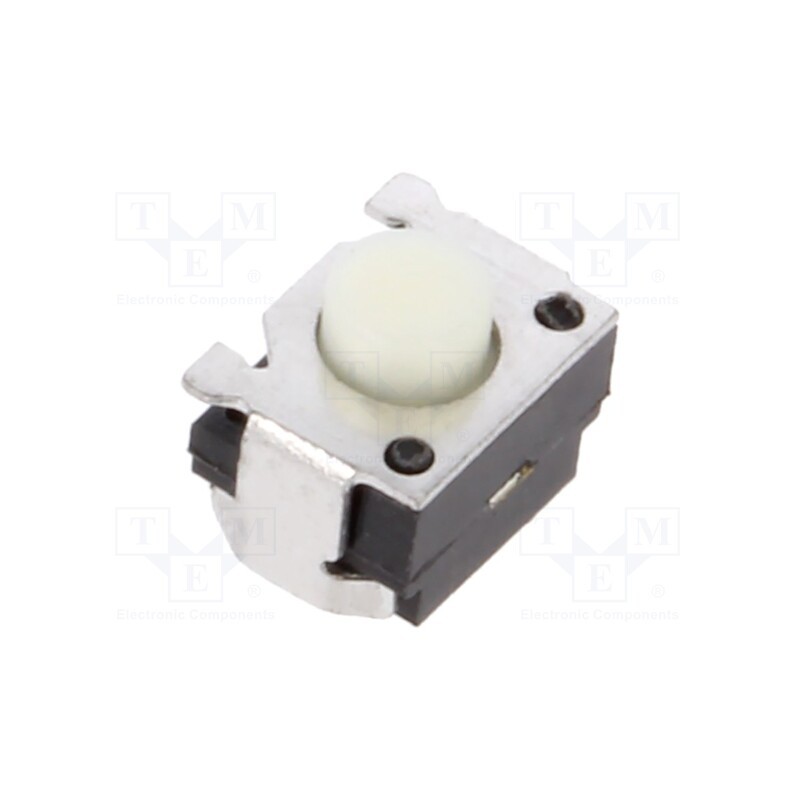 10 pcs : 1977067-1 - Microswitch TACT, SPST-NO, Pos: 2, 0.05A/12VDC, SMT, none, 1.6N